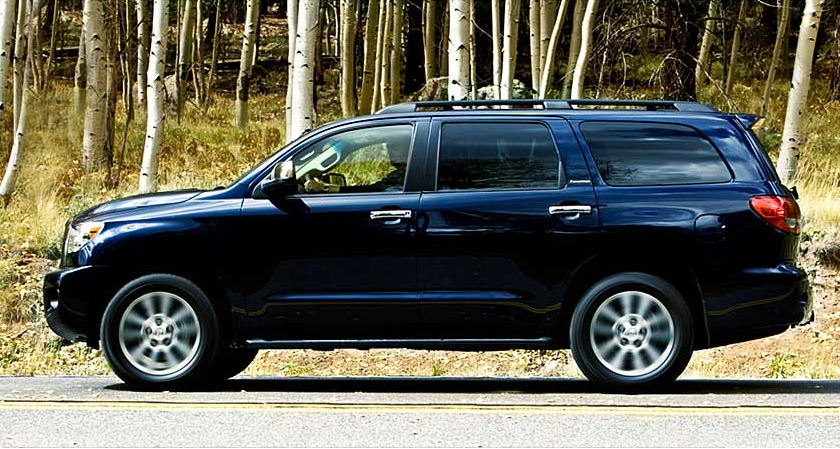 how much does a 2010 toyota sequoia weight #5