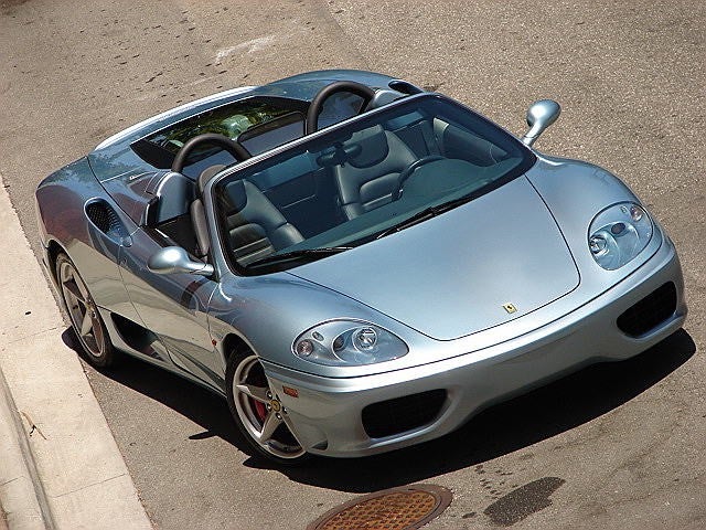 2003 Ferrari 360 2 Dr Spider Convertible picture exterior