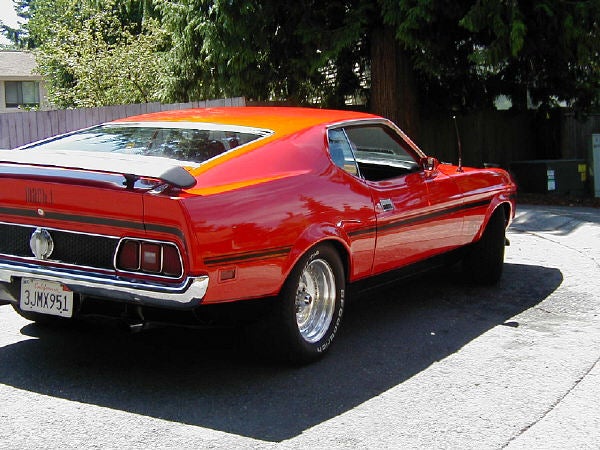 1972 Ford Mustang Mach 1 picture exterior