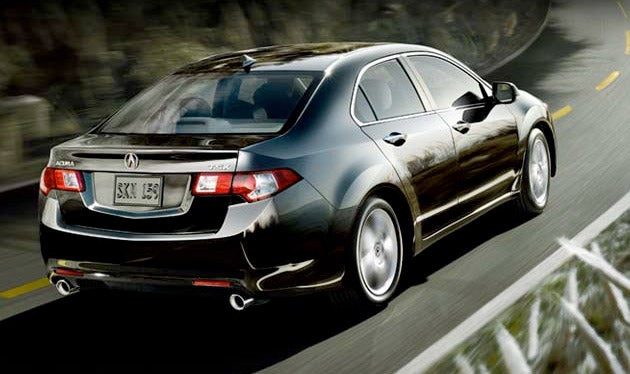 2010 Acura TSX. The 2010 TSX received a top rating of five stars during