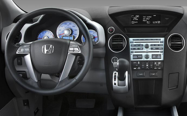 Interior honda pilot 2010 #4