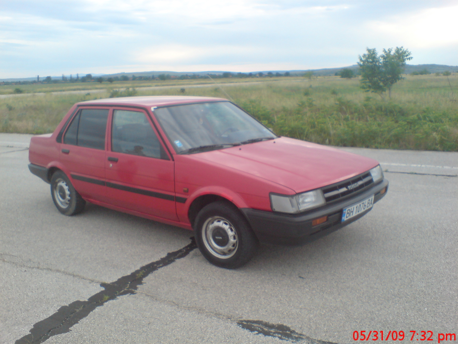 1986 Toyota corolla specifications