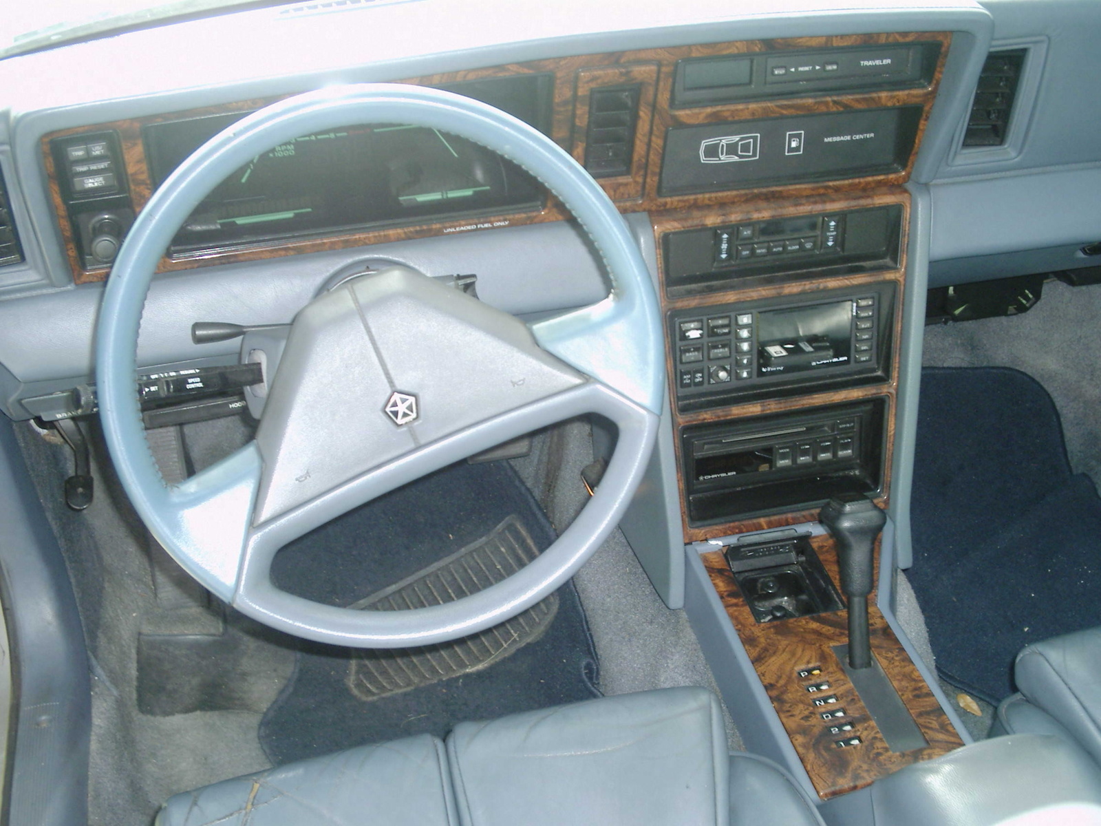93 Chrysler lebaron interior #2