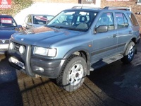 1999 Vauxhall Frontera Overview 1999 Vauxhall Frontera Overview