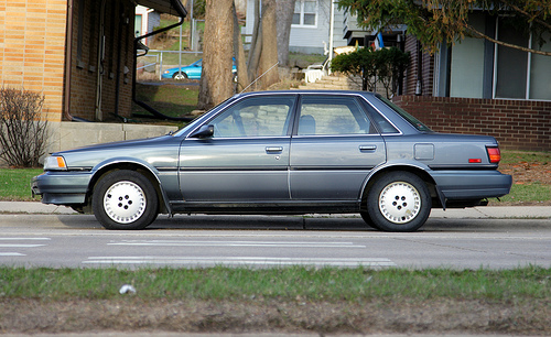 1987 toyota camry le sedan #6