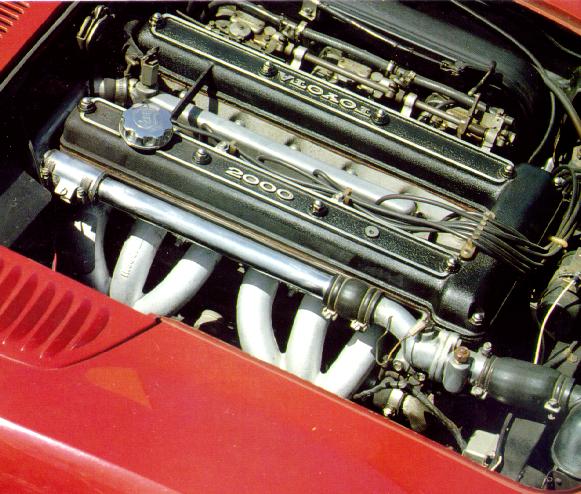 1976 Toyota Celica ST coupe picture engine