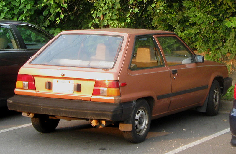 1984 Toyota tercel wagon specs