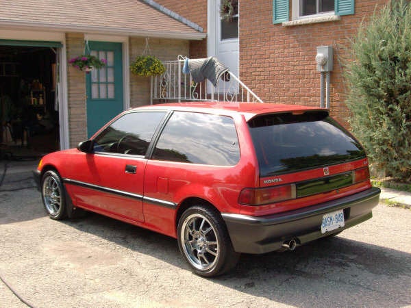 1990 Honda Civic 2 Dr STD Hatchback picture, exterior