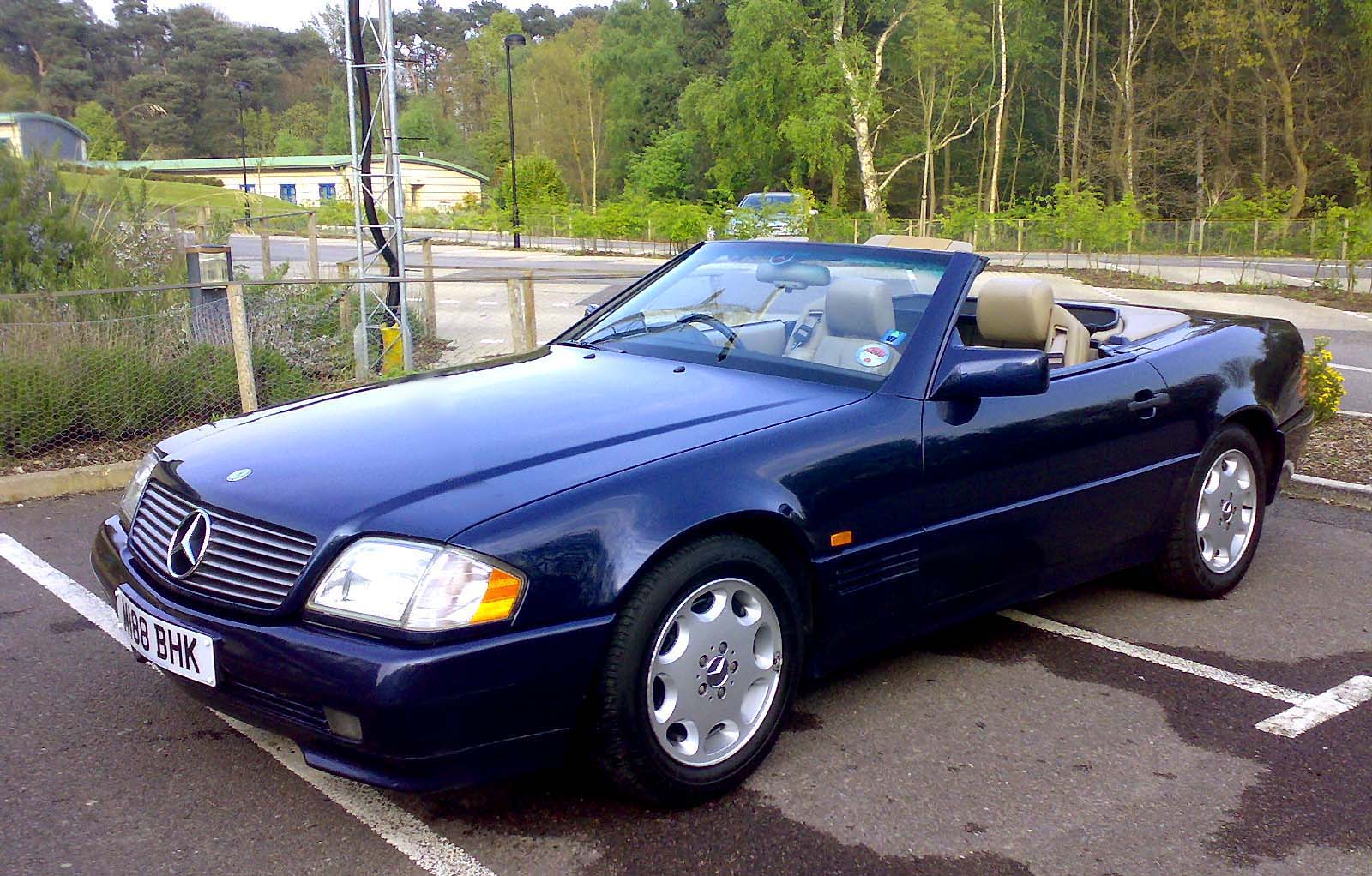 1996 Mercedes benz 320 sl convertible