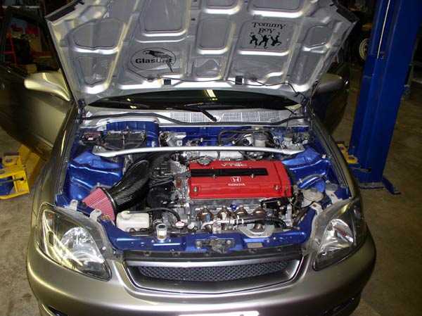 1998 Honda civic ex sedan engine specs #3