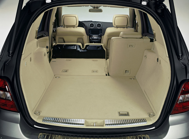 Mercedes ml320 cargo space #4