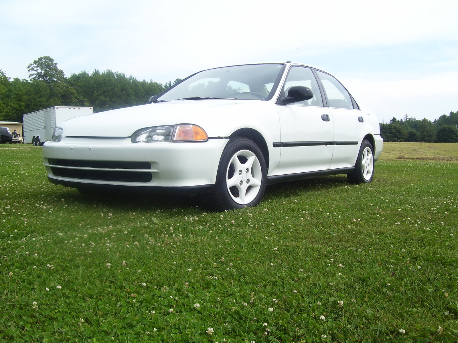 1994 Honda civic 4 door lx #5