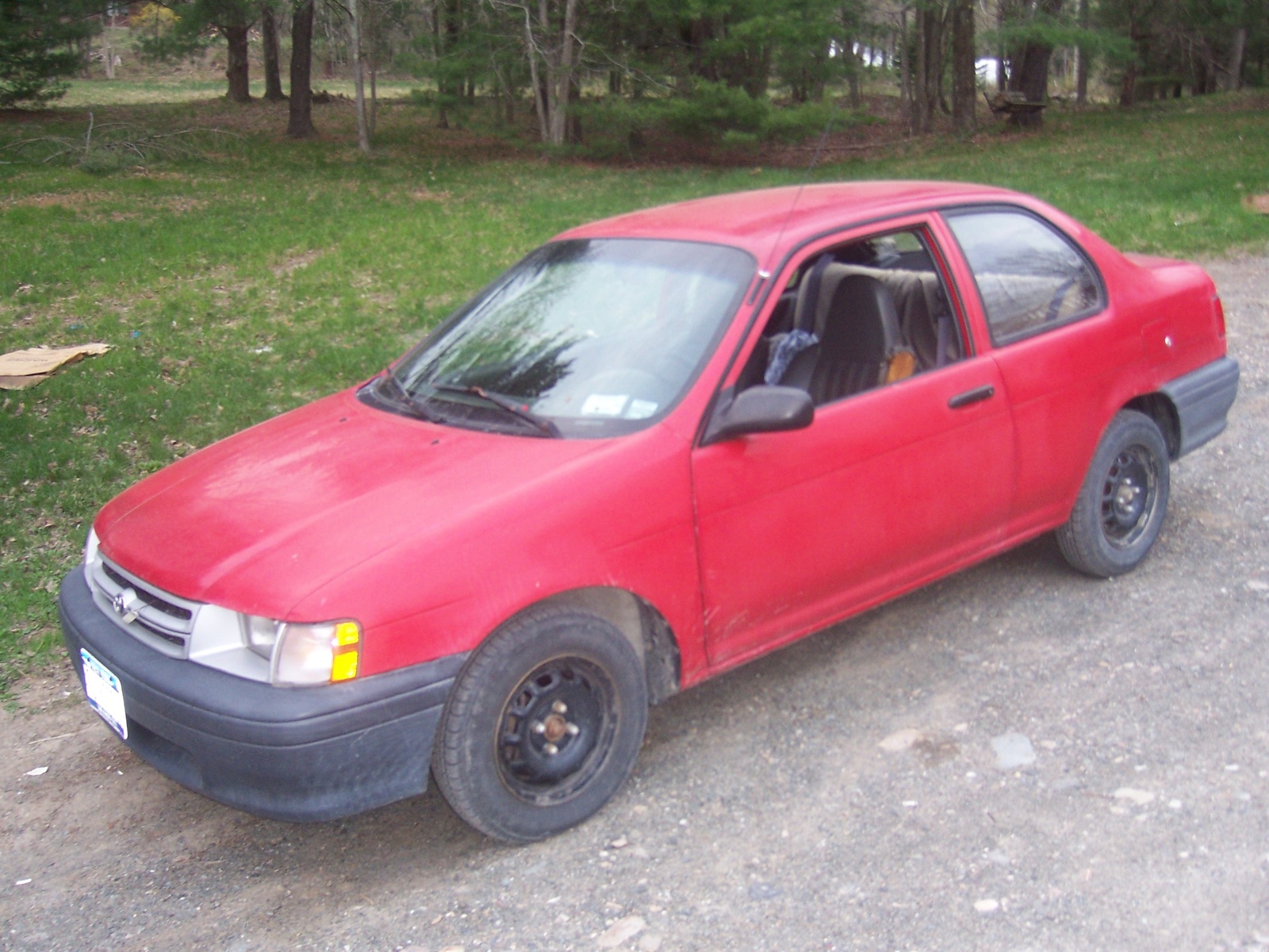 1993 toyota tercel dx coupe #7