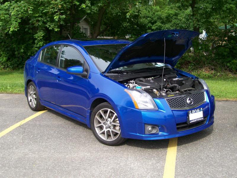 2007 Nissan Sentra SER Spec V picture engine