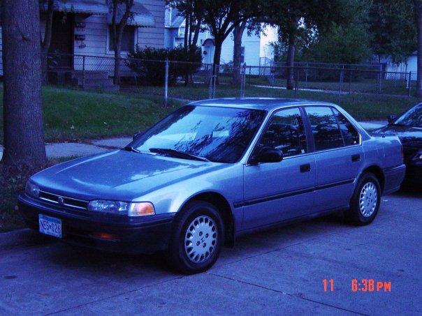 1992 honda accord. 1992 Honda Accord 4 Dr DX