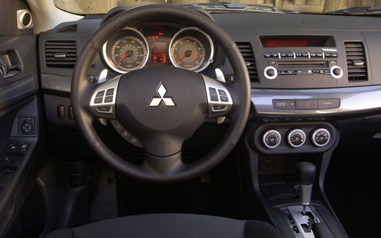 Picture of 2009 Mitsubishi Lancer GTS manufacturer interior