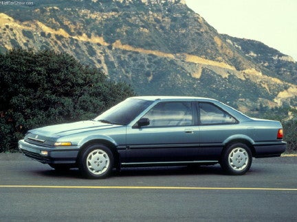 1989 honda accord. 1989 Honda Accord Coupe LX