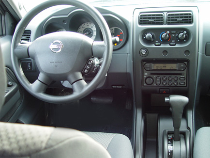 2004 Nissan xterra interior dimensions