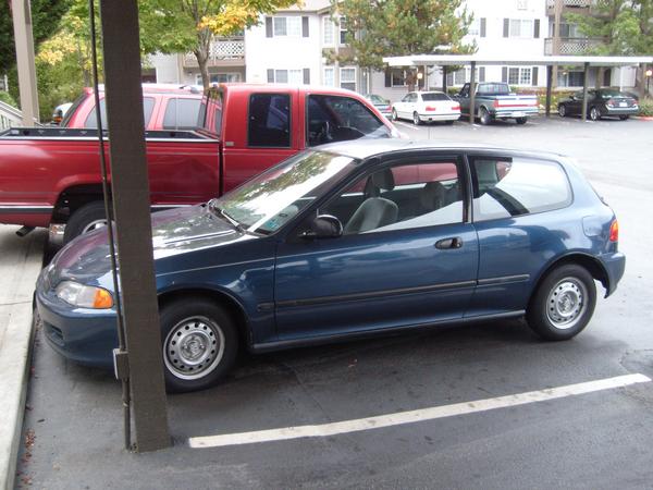 1995 Honda civic hatchback gas mileage #3