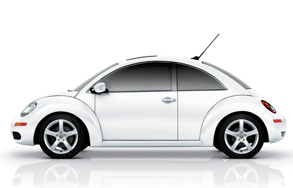 2010 Volkswagen Beetle side view manufacturer exterior