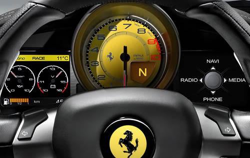 ferrari 458 italia interior. 2010 Ferrari 458 Italia,