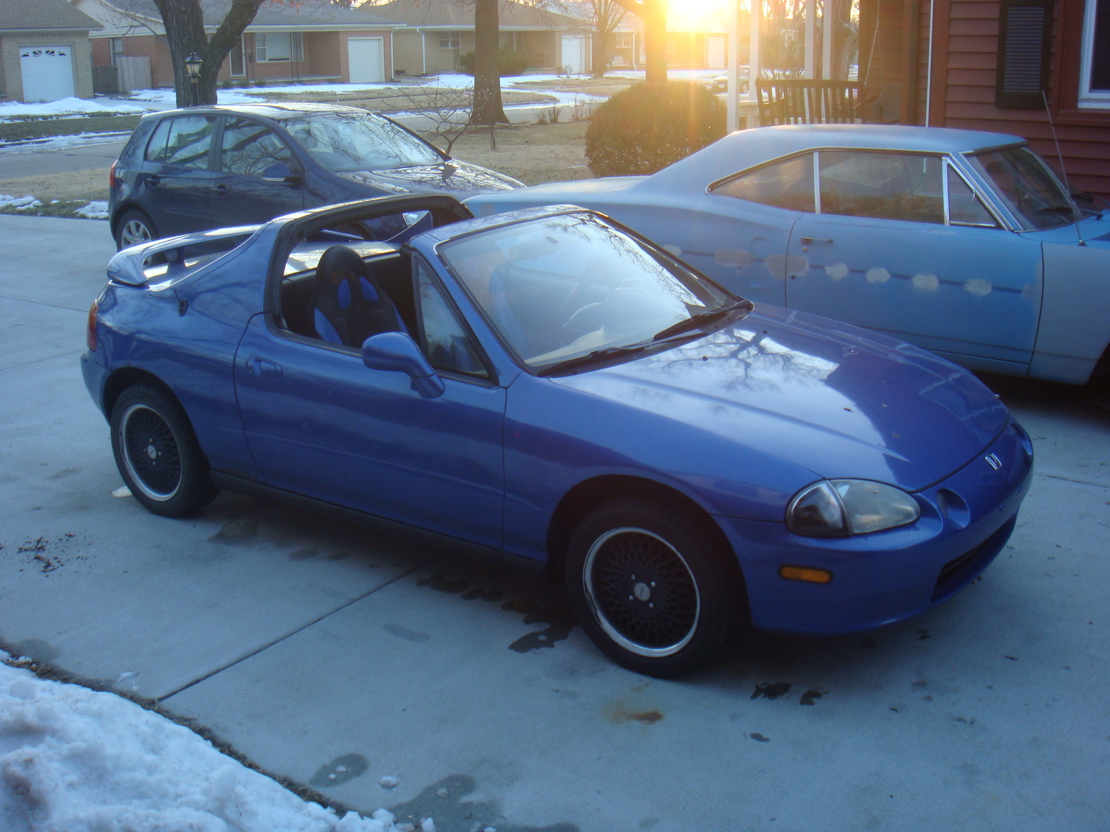 1993 Honda civic del sol coupe #4
