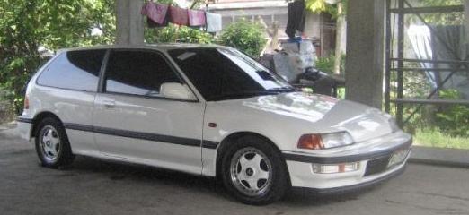 1990 Honda civic ground effects #3