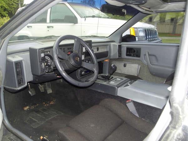 1986 Pontiac Fiero GT picture, interior
