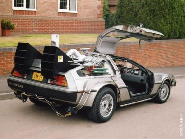 The DeLorean DMC12 is a sports car that was originally manufactured in