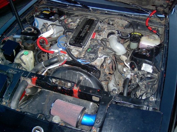 1985 Nissan pickup engine swap #4