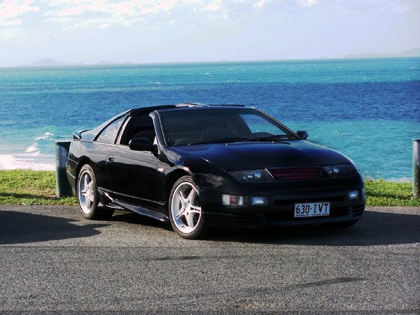 1991 Nissan 300zx black #9