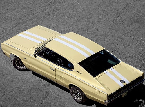 1966 Dodge Charger stripe exterior