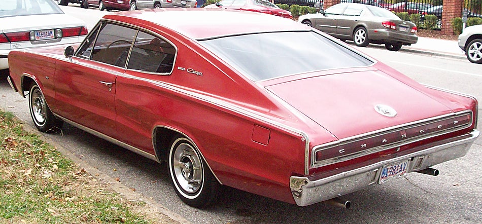 1966 Dodge Charger after little reapairs exterior