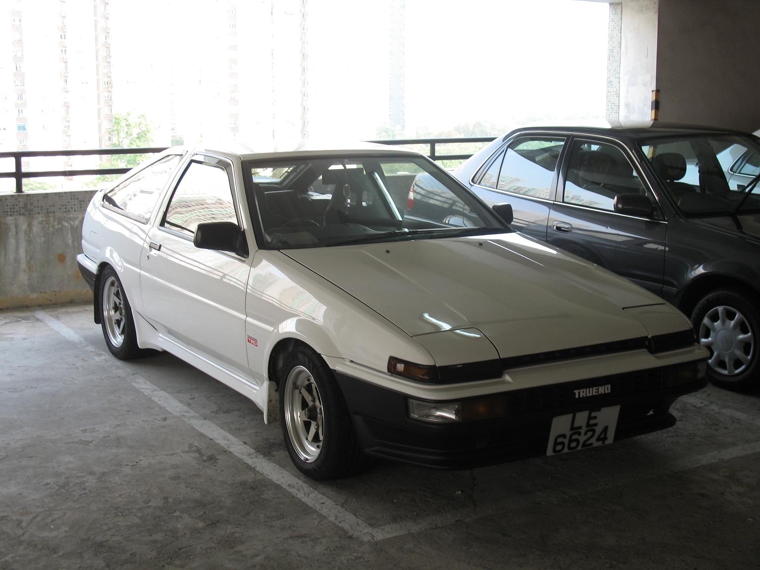 1987 Toyota corolla gts coupe