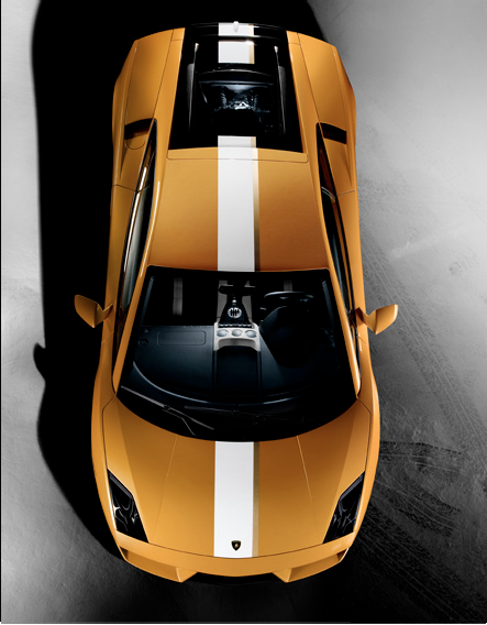 2010 Lamborghini Gallardo Valentino Balboni aerial view manufacturer 