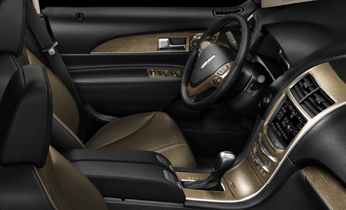 2011+lincoln+mkx+interior