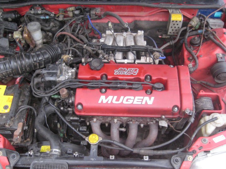 1991 Honda civic hatchback engine #7