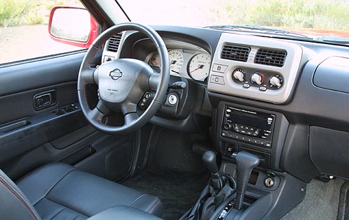2003 Nissan Frontier 4 Dr SE 4WD Crew Cab SB, Interior, interior