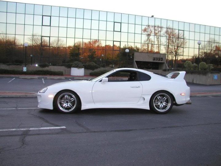 Toyota Supra White