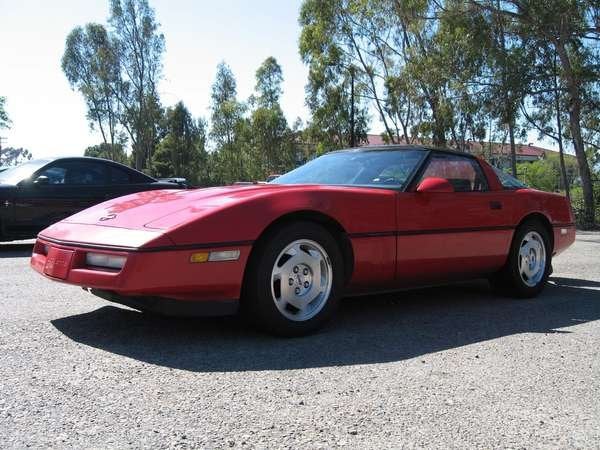 1988 Chevrolet Corvette Coupe Someday we shall ride again old buddy