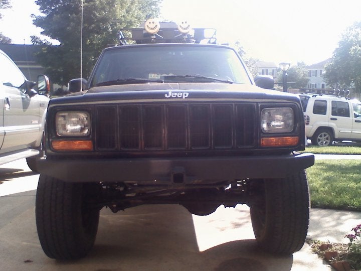 2000 Jeep Cherokee Sport 4WD new front bumper exterior