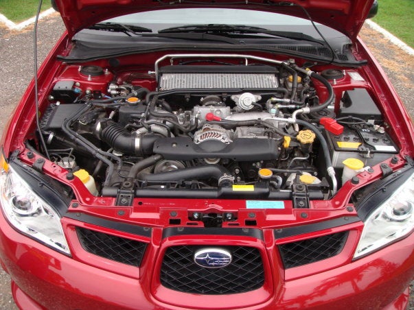 2007 Subaru Impreza WRX TR picture engine