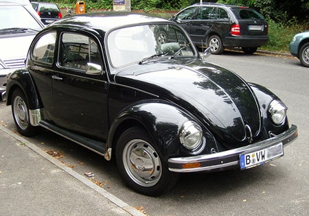 vw beetle. classic volkswagen beetle for