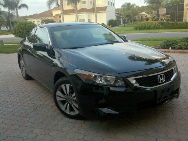 Black honda accord coupe 2010 #4
