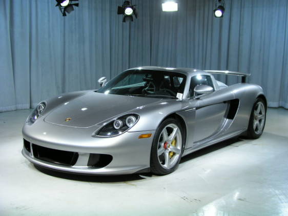 Among those street clad rocketships the Porsche Carrera GT stands out as