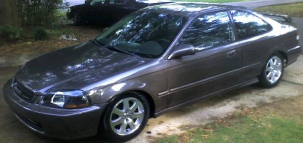 1998 Honda Civic Coupe my old coupe exterior