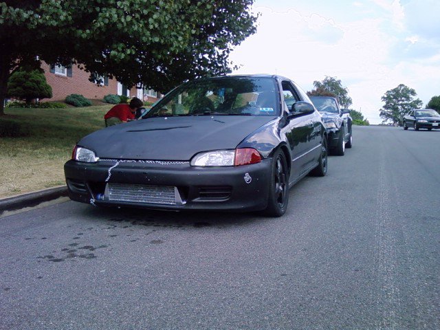 Blacked Out Honda