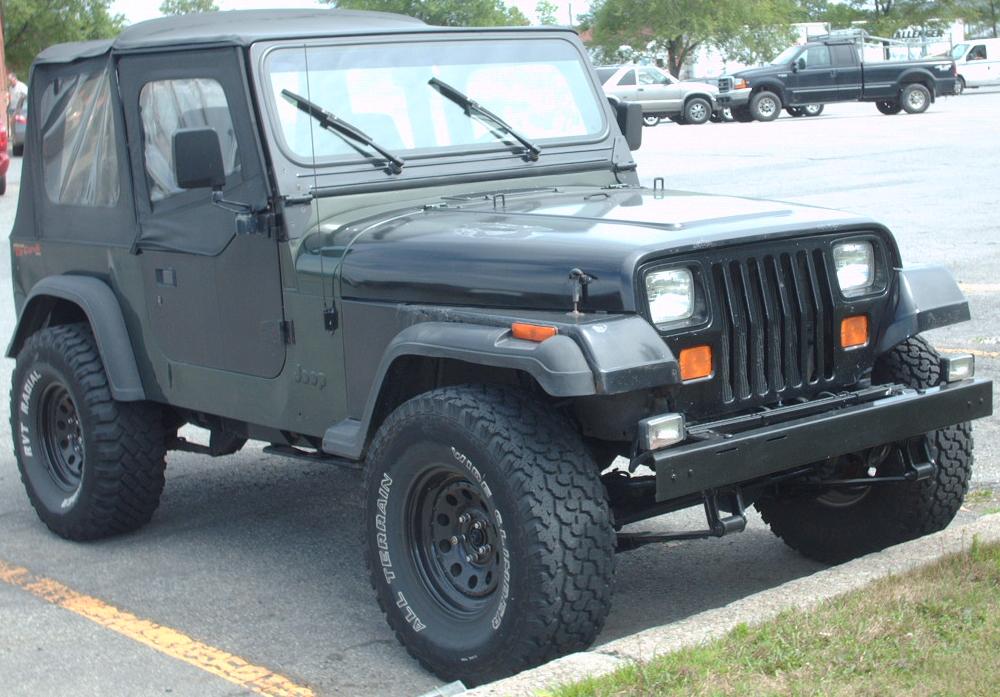 1995 Jeep wrangler rims and tires #5