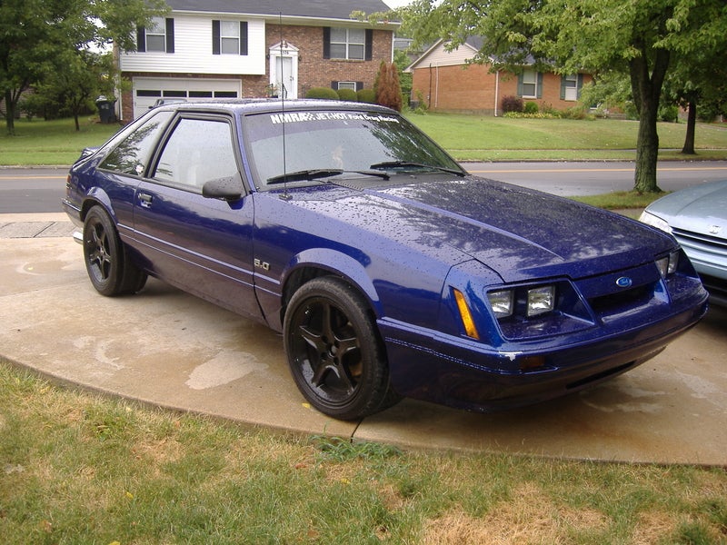 1985 Ford Mustang LX This car is like mine except its a hatchback ill pics