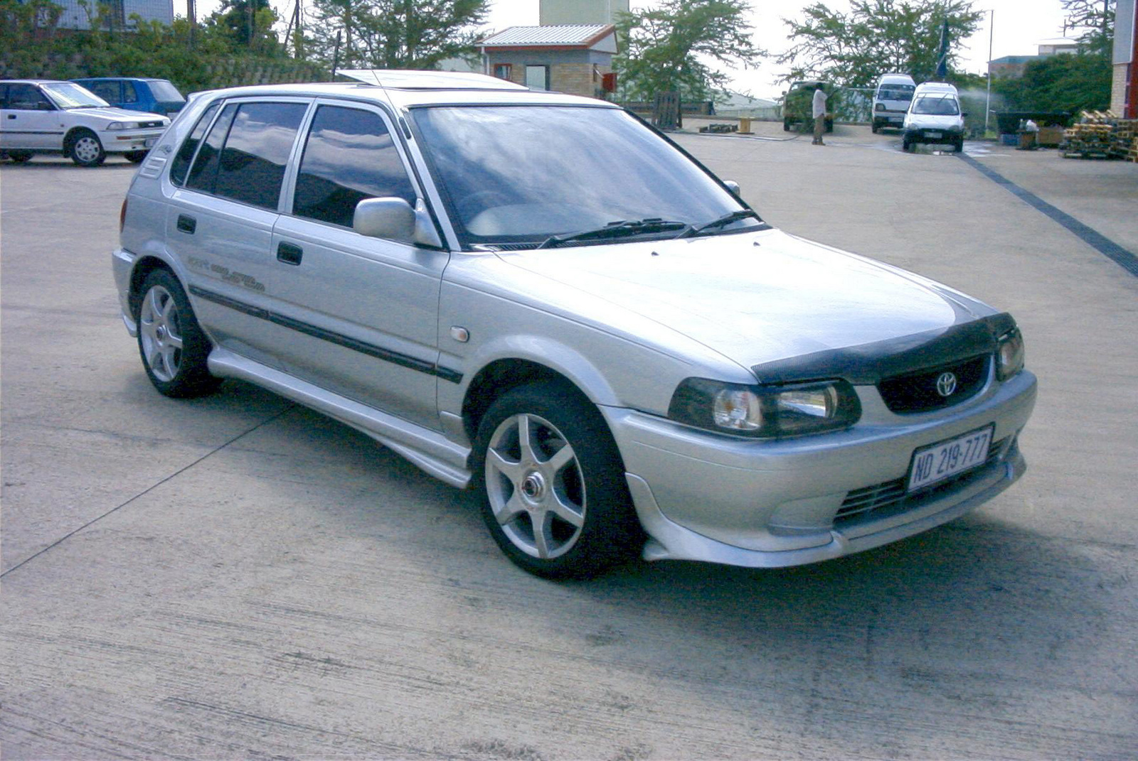 modified toyota tazz for sale #7